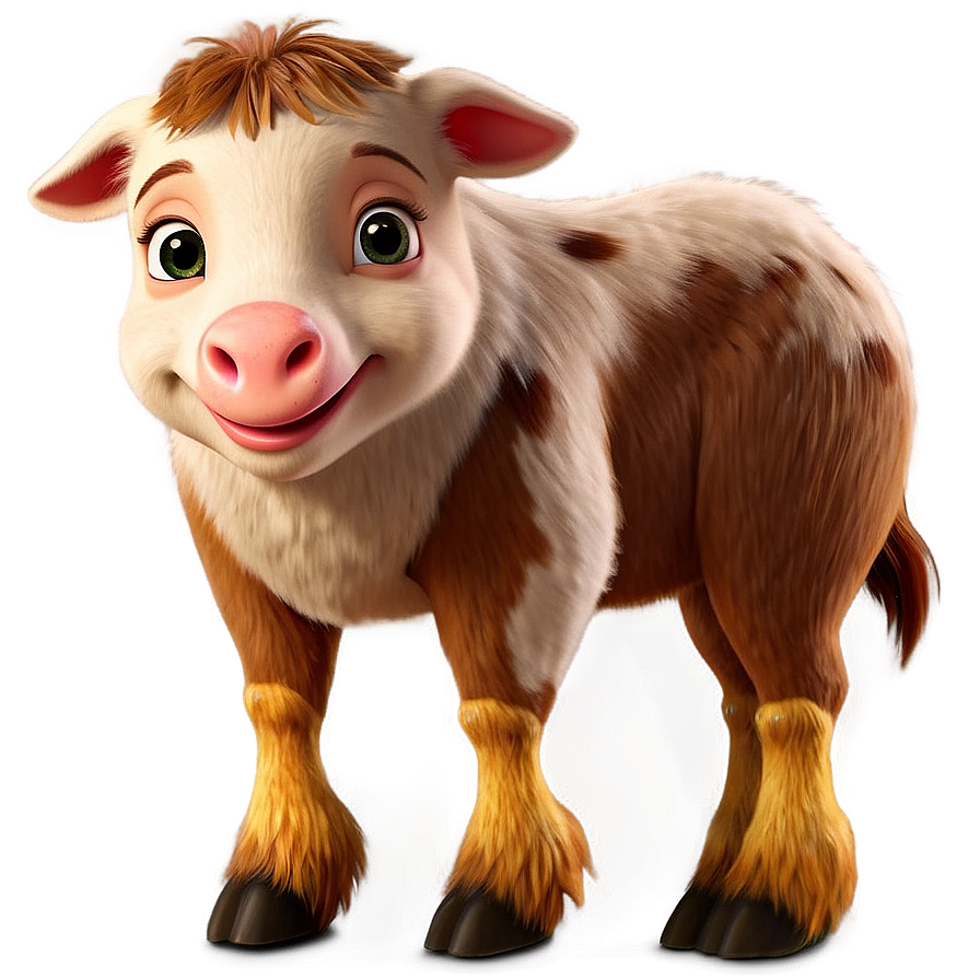 Farm Animal Cartoon Characters Png 96 PNG Image