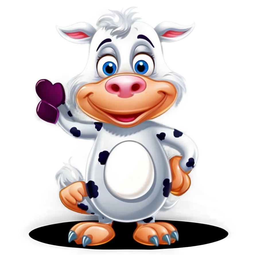 Farm Animal Cartoon Characters Png Fgt PNG Image