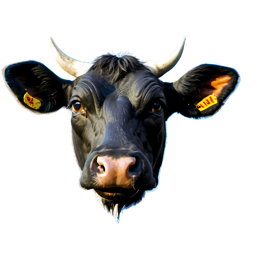 Farm Animal Cow Head Png Eun47 PNG Image