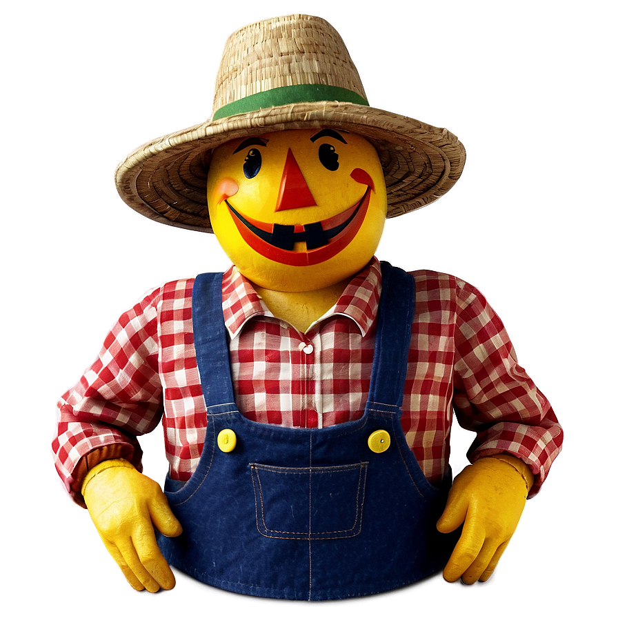 Farmer And Scarecrow Png Tfk PNG Image