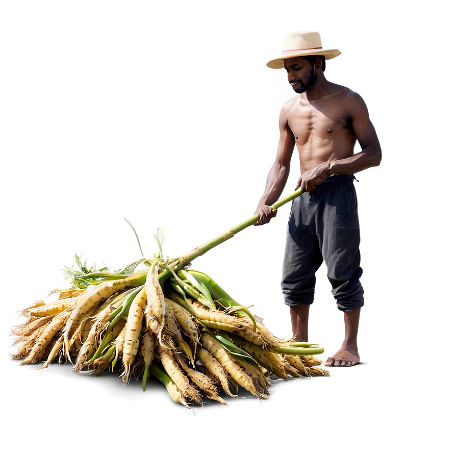 Farmer Harvesting Png Nab PNG Image