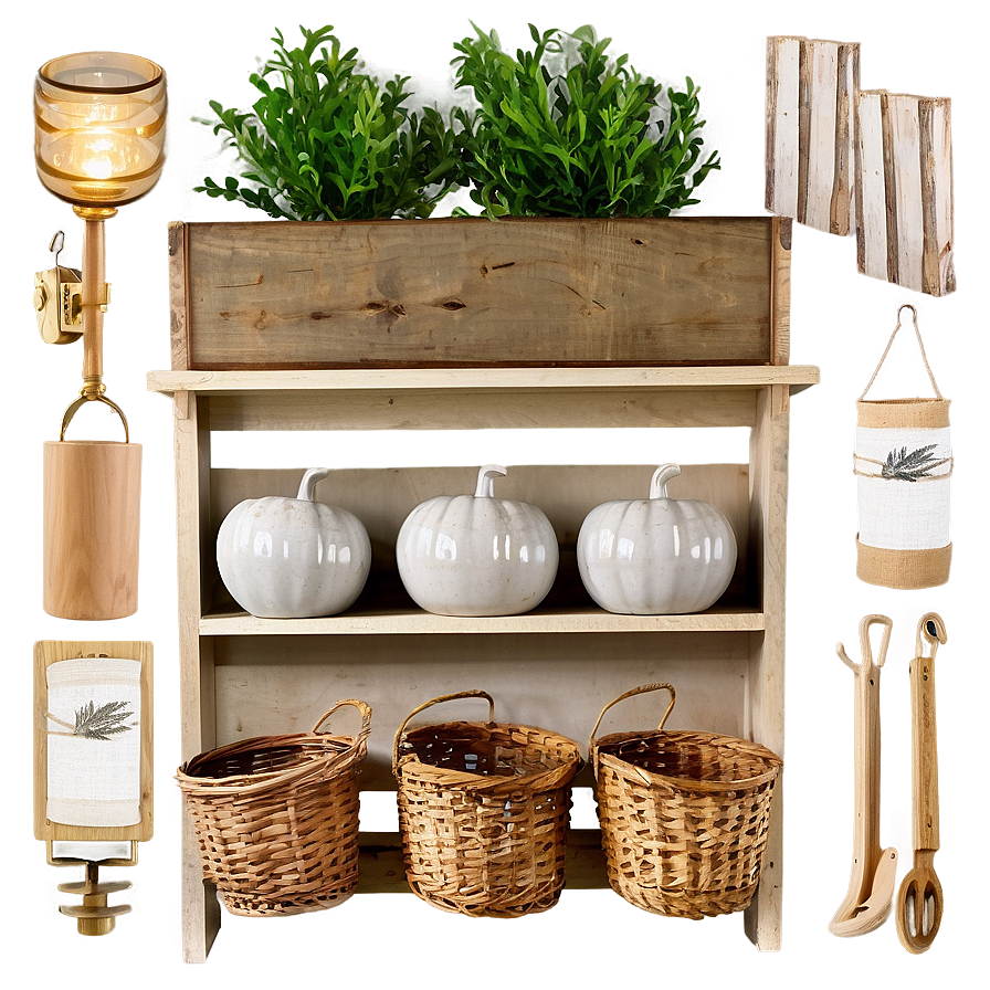 Farmhouse Home Decor Png 2 PNG Image