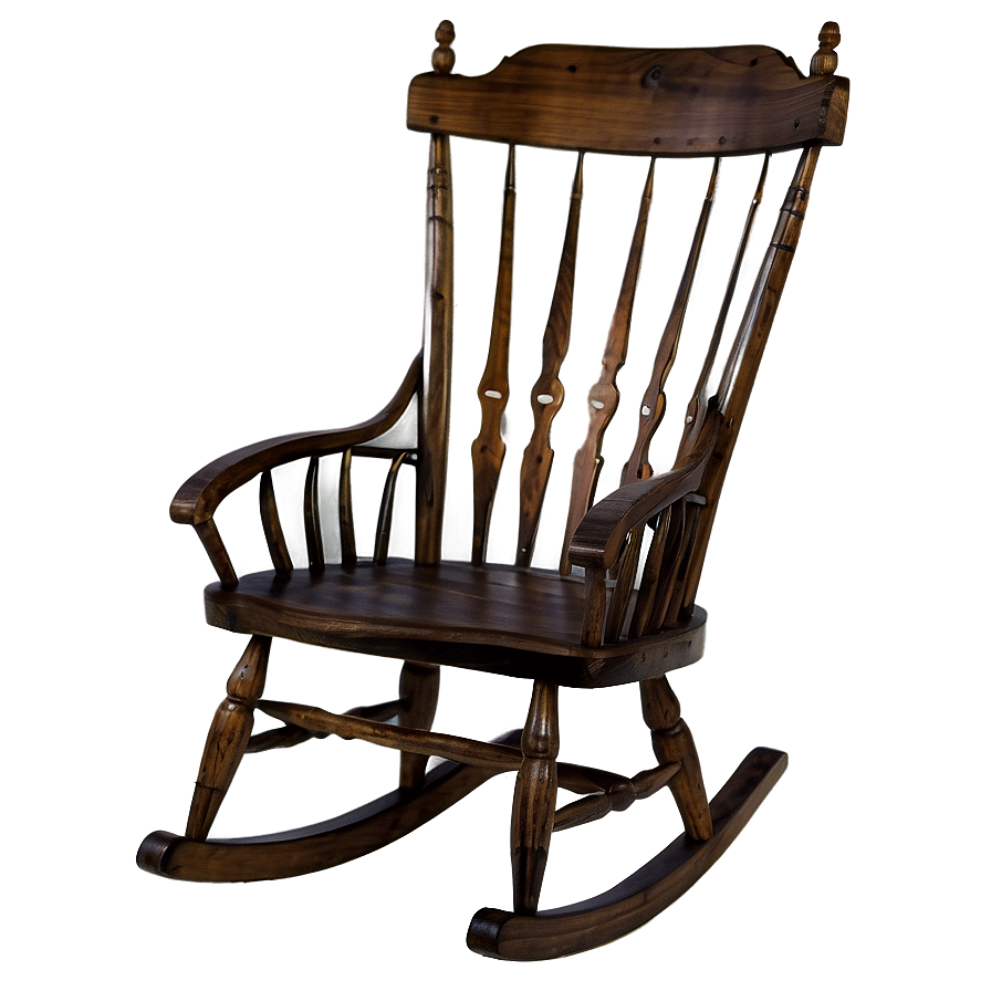 Farmhouse Rocking Chair Png Lge PNG Image