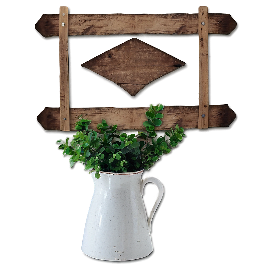 Farmhouse Wall Decor Png Qes PNG Image