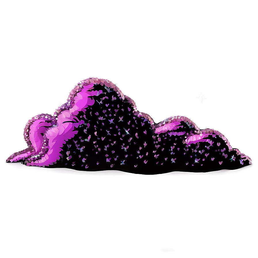 Fart Cloud With Glitter Png Mfe32 PNG Image