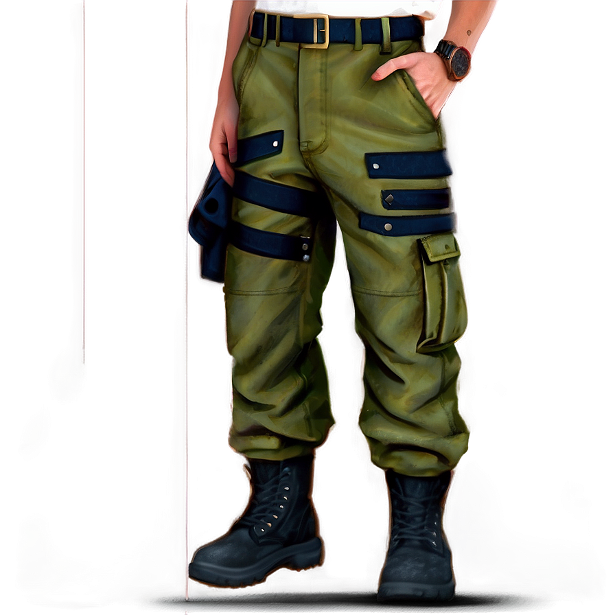 Fashion Cargo Pants Png 06132024 PNG Image