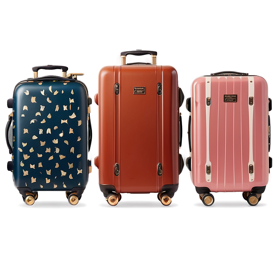 Fashion Forward Luggage Png 05252024 PNG Image