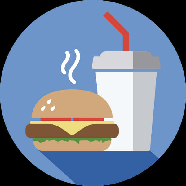 Fast Food Combo Icon PNG Image