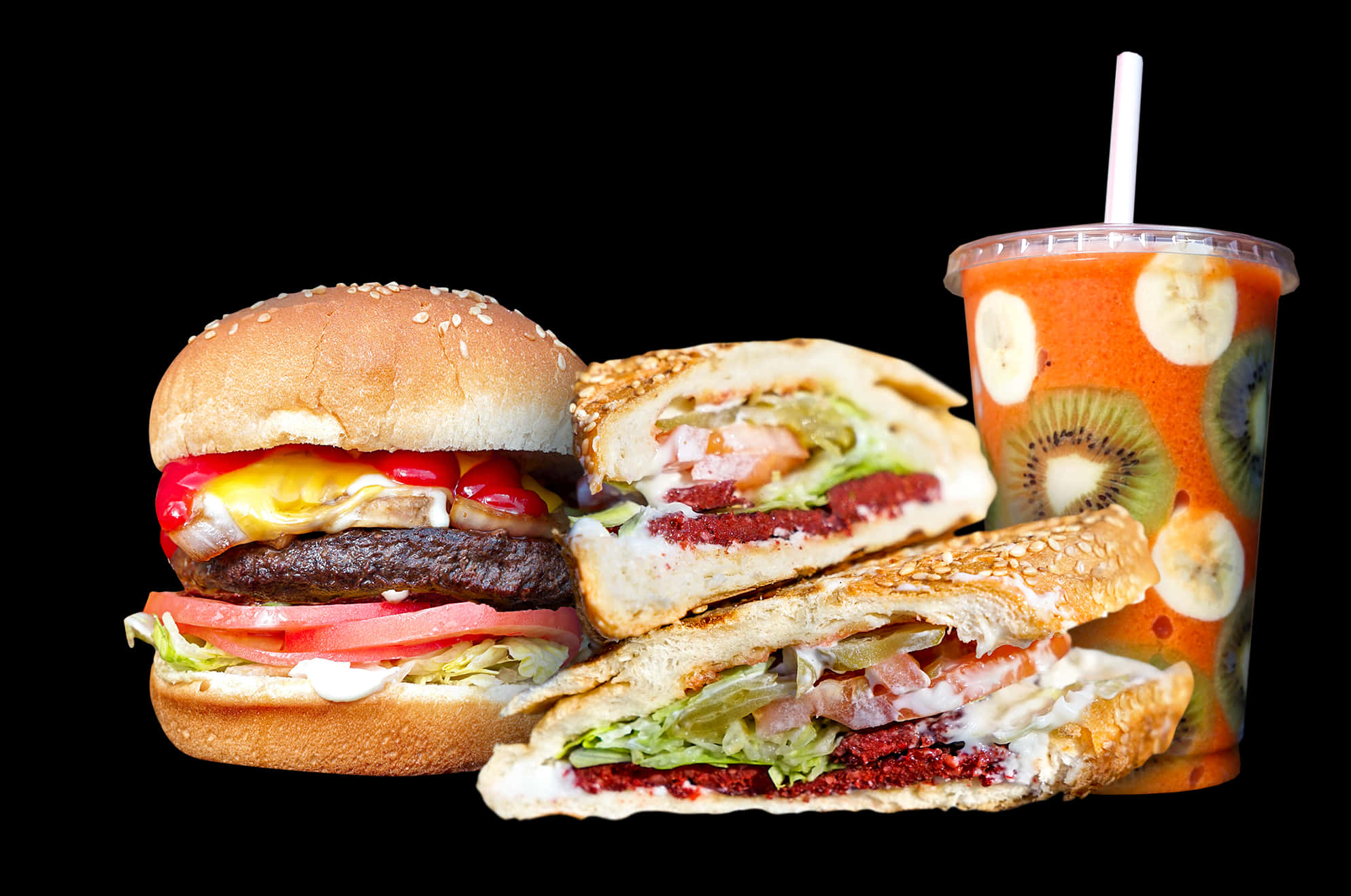 Fast Food Combo Meal.jpg PNG Image