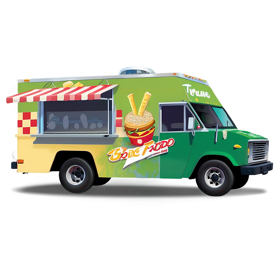 Fast Food Truck Png Eks PNG Image