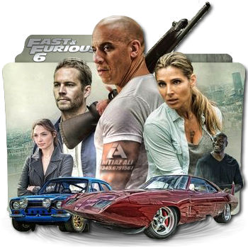 Fast Furious6 Movie Castand Cars PNG Image