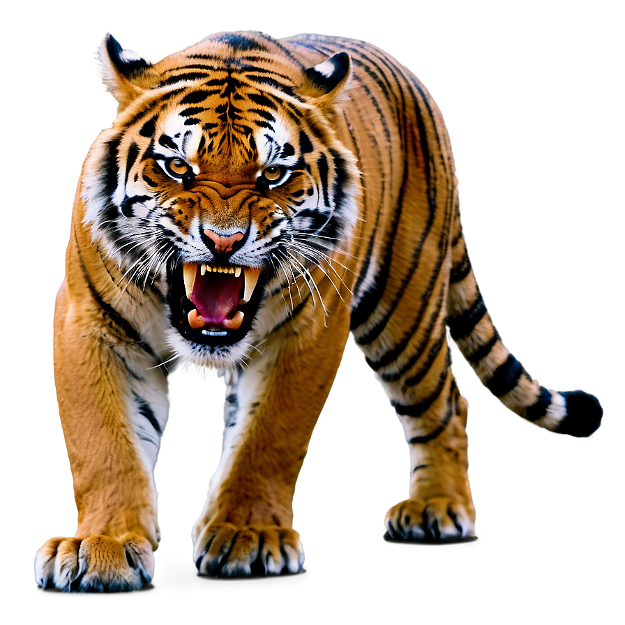 Fearless Angry Tiger Png 76 PNG Image