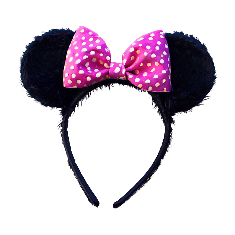 Feather Minnie Mouse Ears Png 68 PNG Image