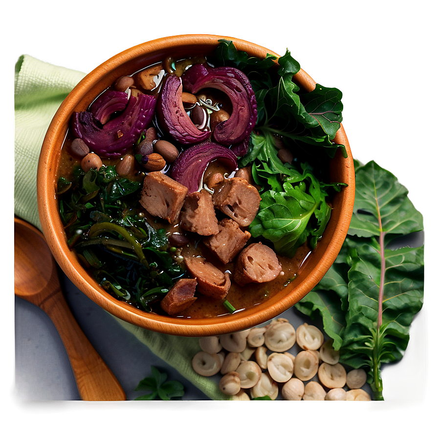 Feijoada With Crispy Collards Png Xjw PNG Image