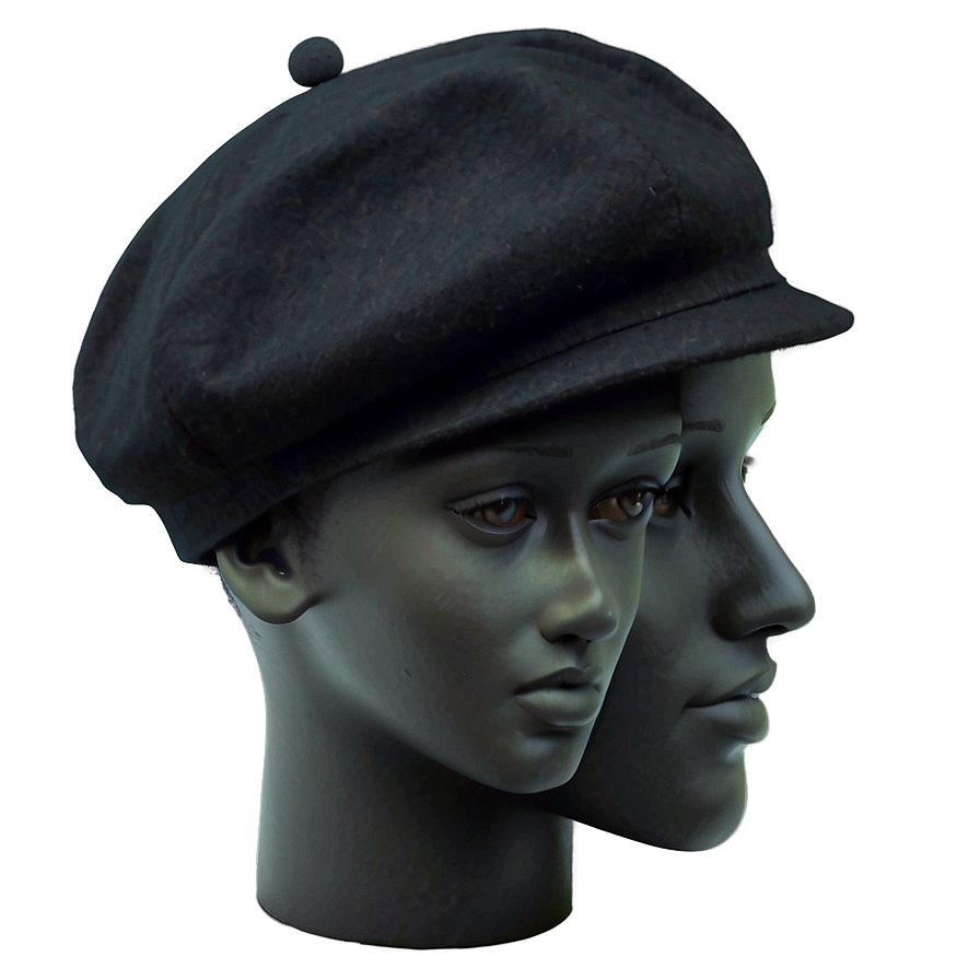 Felt Beret Fashion Png Kmw45 PNG Image