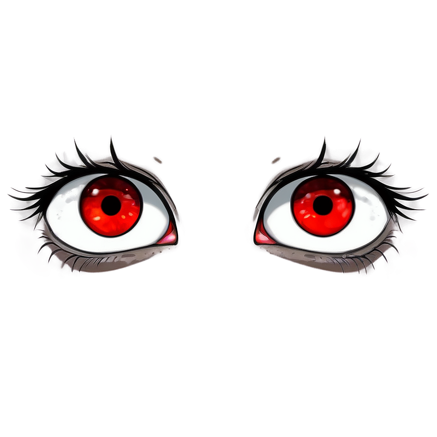 Female Anime Red Eyes Png Yhx PNG Image