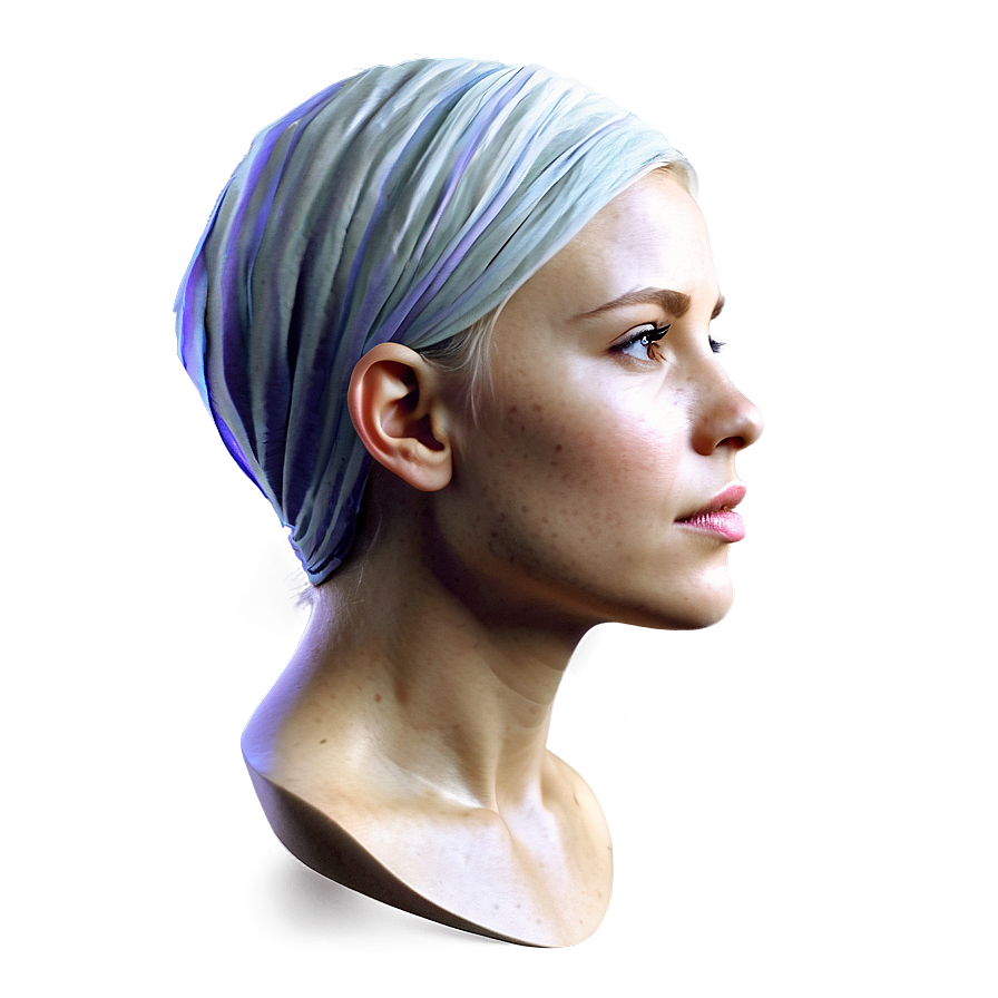 Female Head Profile Png Jgf75 PNG Image