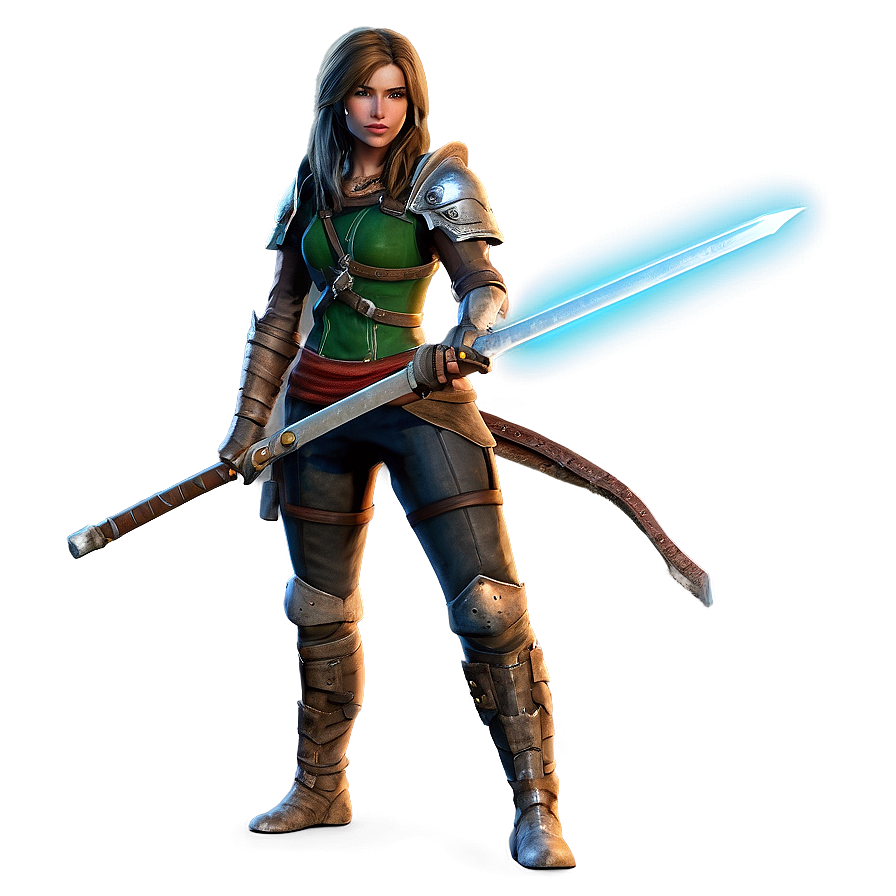 Female Rogue Warrior Png Uhp1 PNG Image