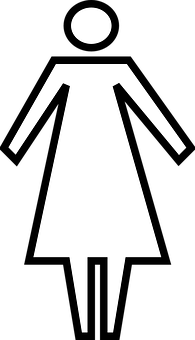 Female Symbol Icon PNG Image