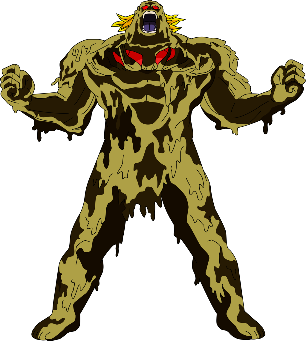 Ferocious_ Broly_ Transformation PNG Image