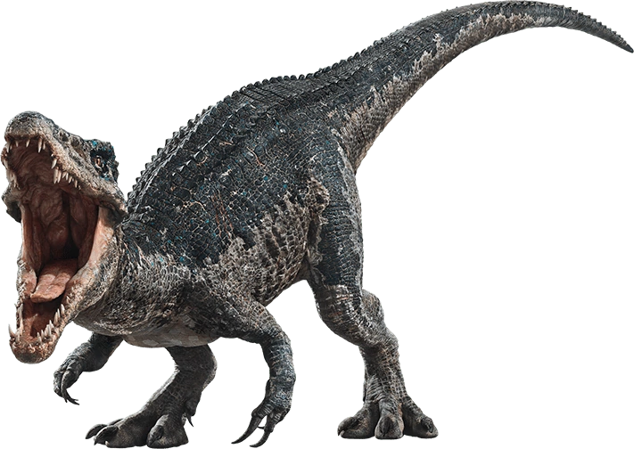 Ferocious Dinosaur Roaring PNG Image