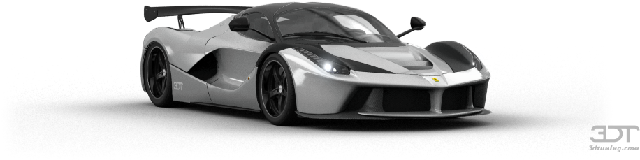 Ferrari La Ferrari Aperta Side View PNG Image