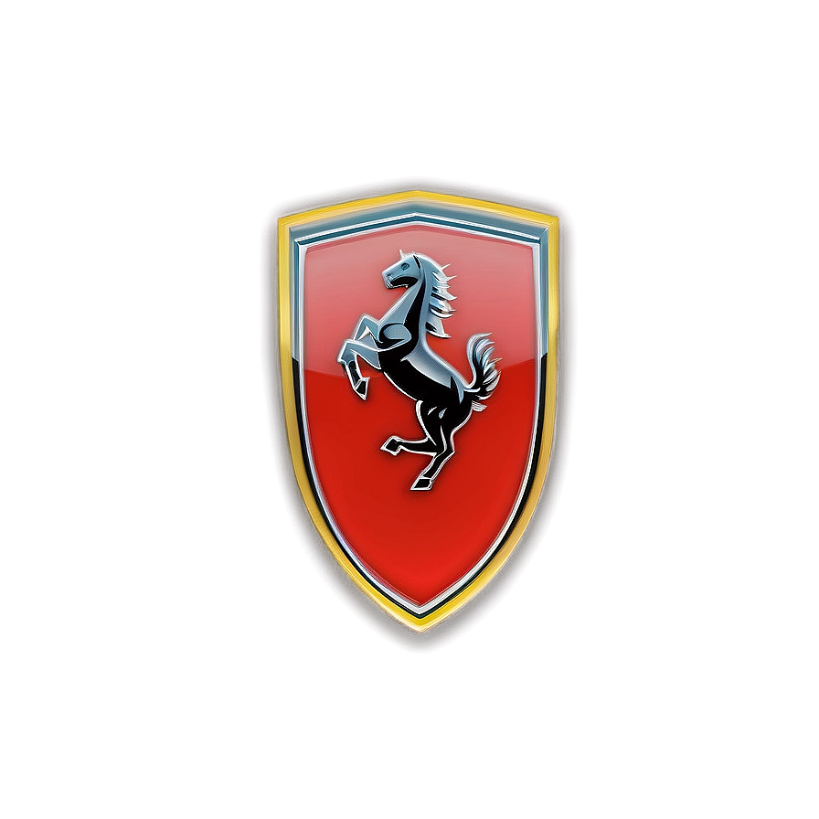 Ferrari Logo Outline Png Wcd PNG Image