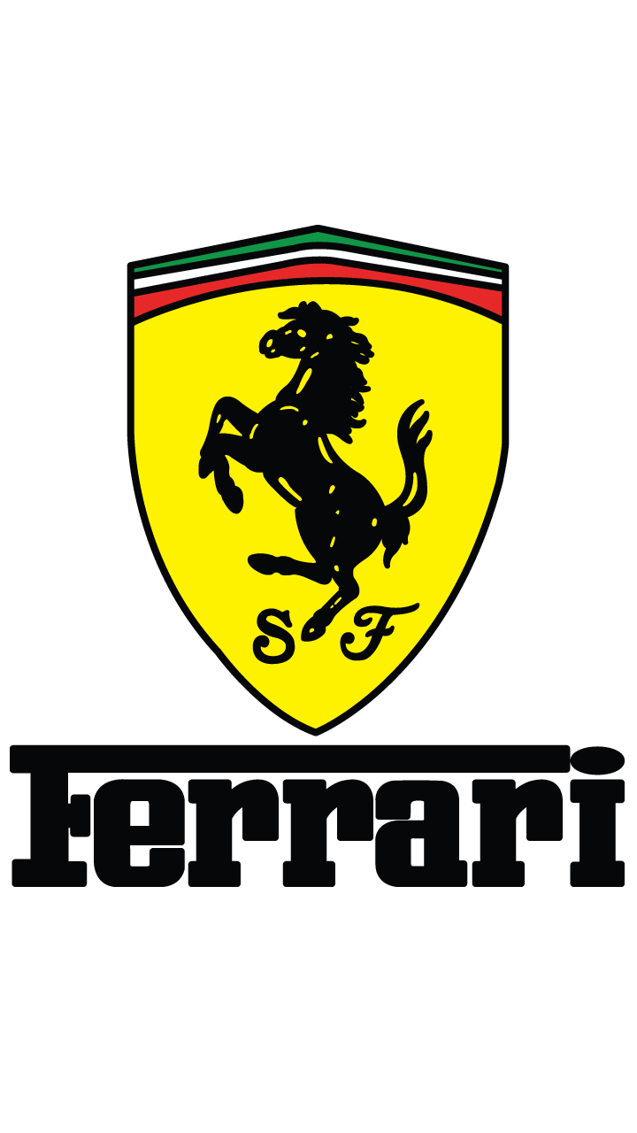 Ferrari Logo Prancing Horse PNG Image