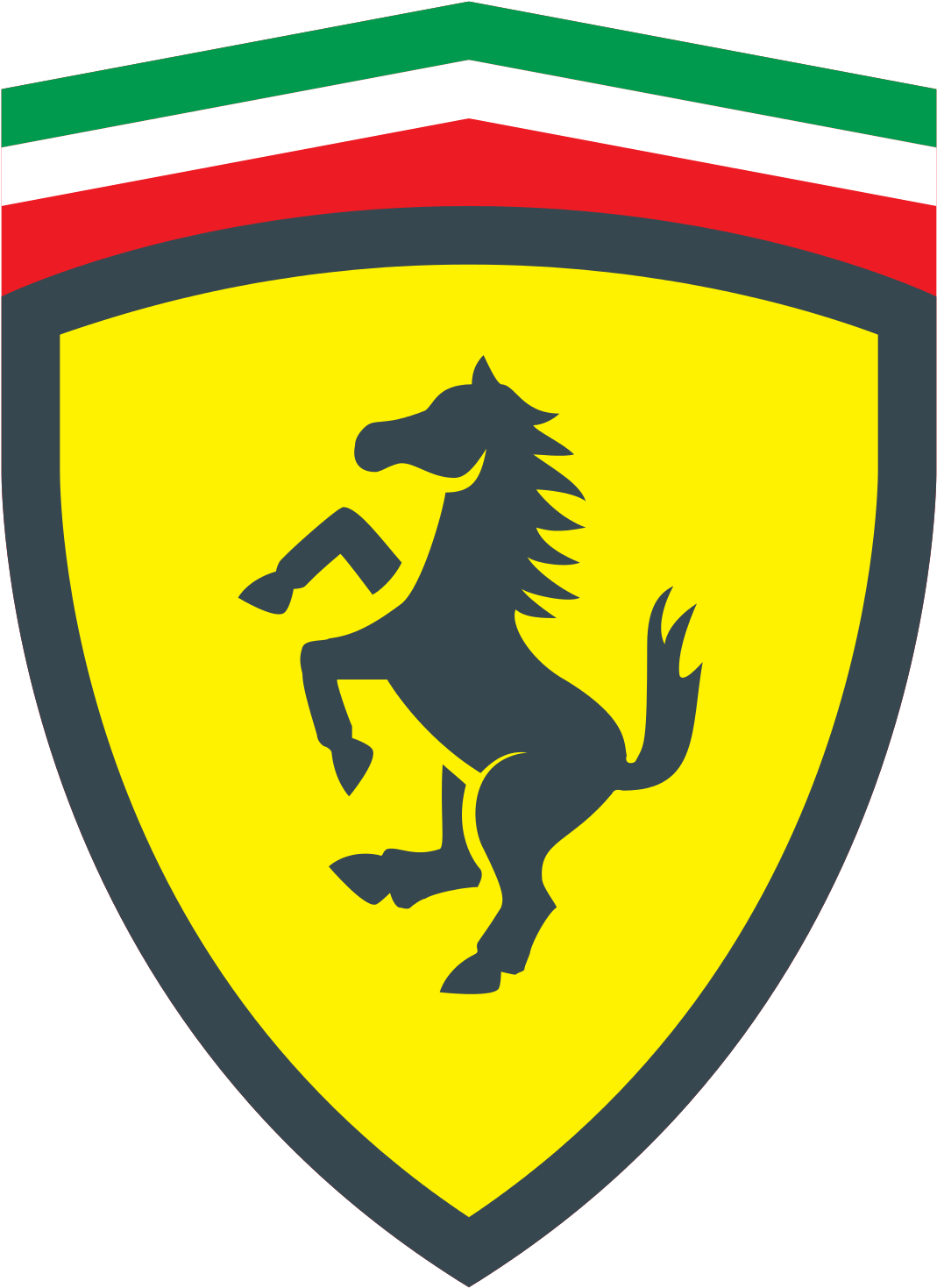 Ferrari Prancing Horse Logo PNG Image