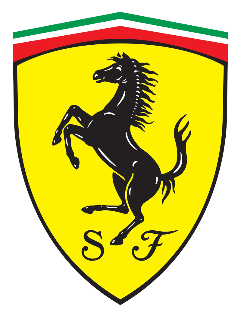 Ferrari Prancing Horse Logo PNG Image