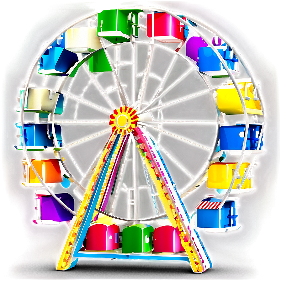 Ferris Wheel A PNG Image