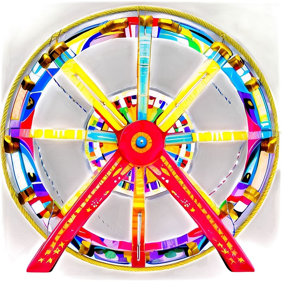 Ferris Wheel B PNG Image