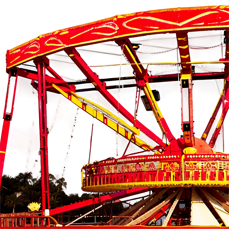 Ferris Wheel Sunset Romance Png Abq33 PNG Image