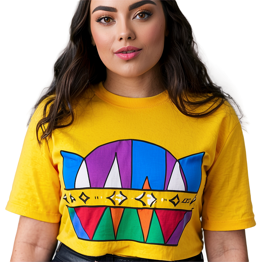 Festival Inspired Graphic Tee Png 06272024 PNG Image