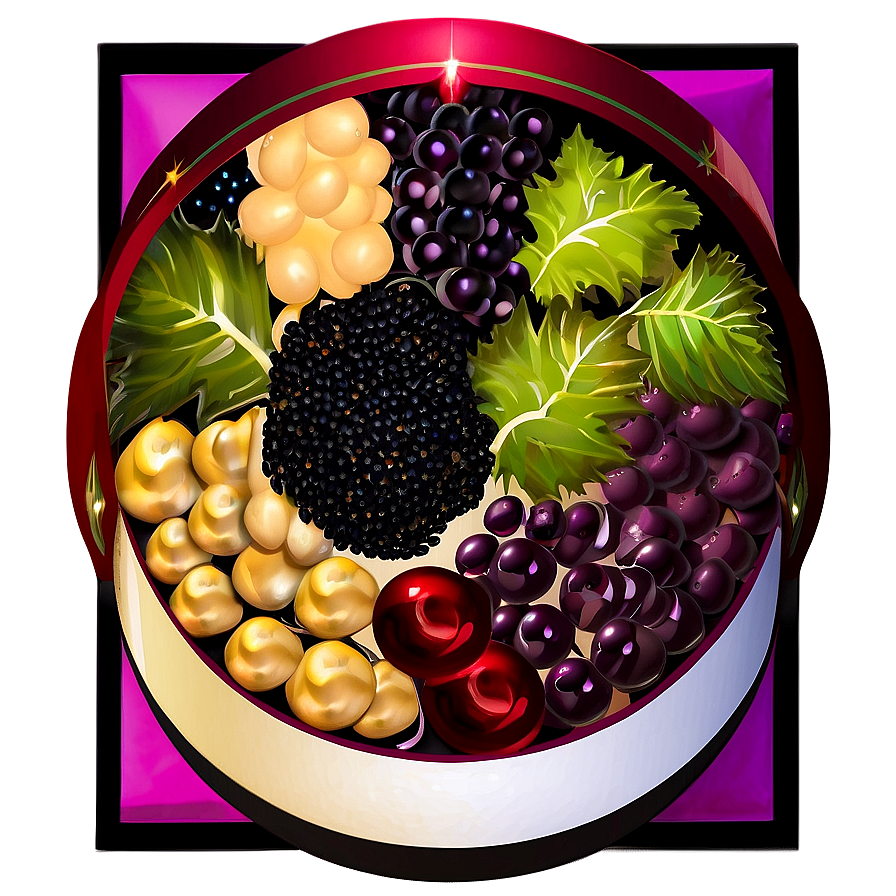 Festive Caviar Png 06252024 PNG Image