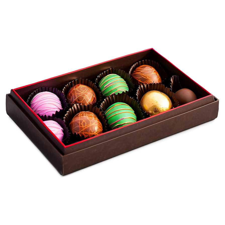 Festive Chocolate Box Png Wkh90 PNG Image