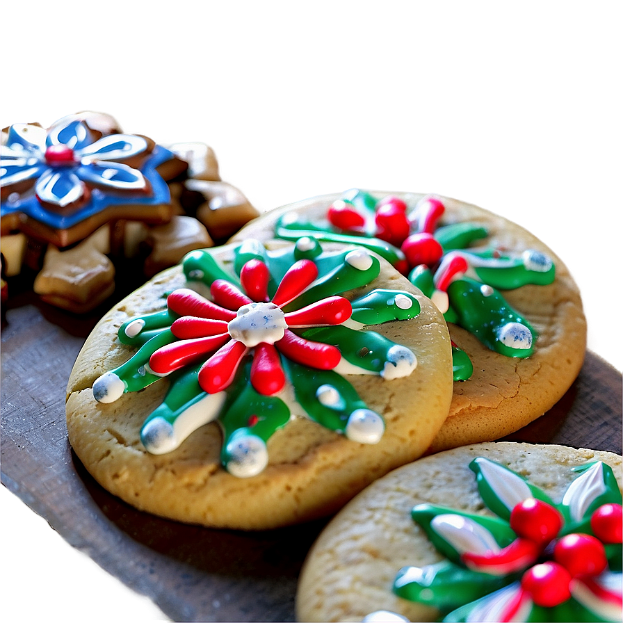 Festive Christmas Cookie Decoration Png Mng31 PNG Image