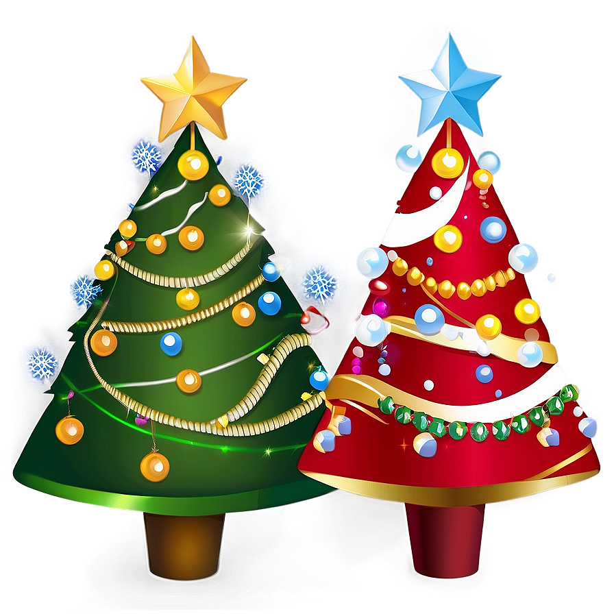 Festive Christmas Tree Transparent Png Lvy21 PNG Image