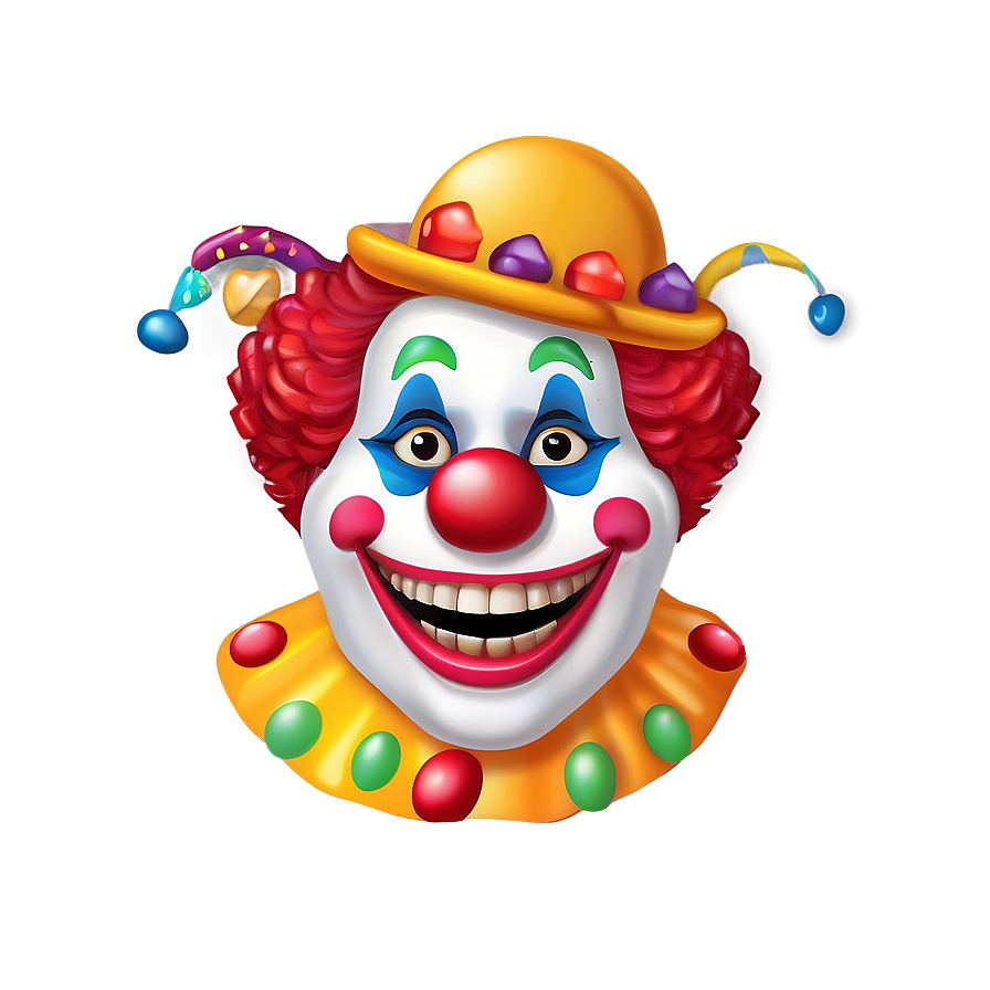 Festive Clown Emoji Png Iao62 PNG Image