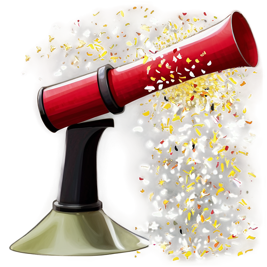 Festive Confetti Cannon Explosion Png Sux PNG Image