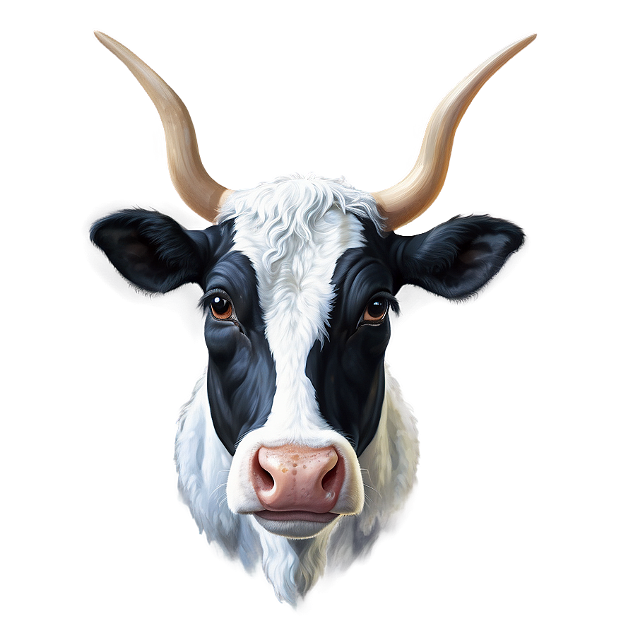 Festive Cow Face Png Bcc51 PNG Image