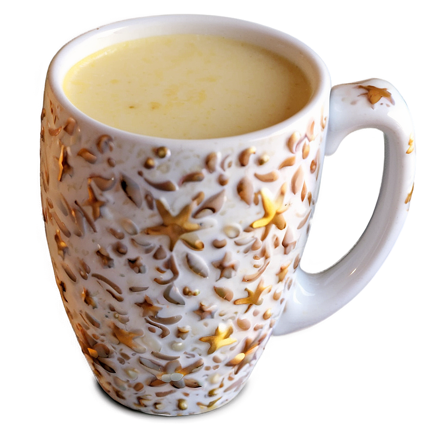 Festive Eggnog Mug Png Ebk PNG Image