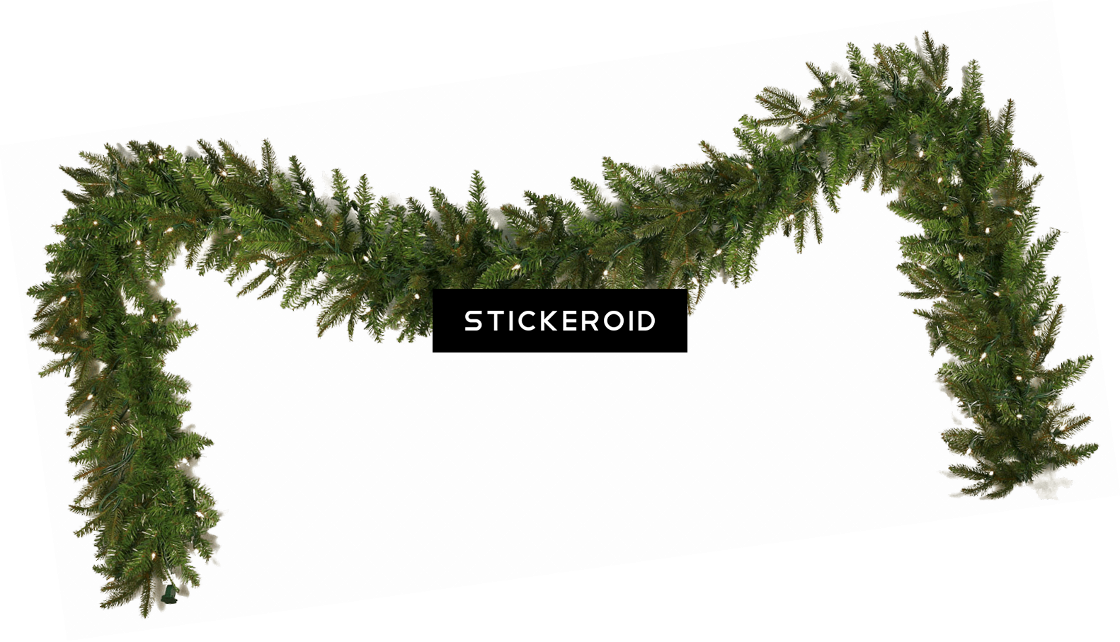 Festive Garland Decoration.png PNG Image