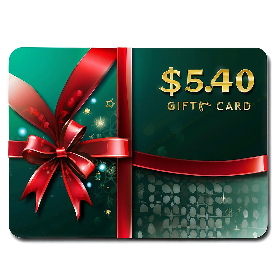 Festive Gift Card Png Fpi PNG Image