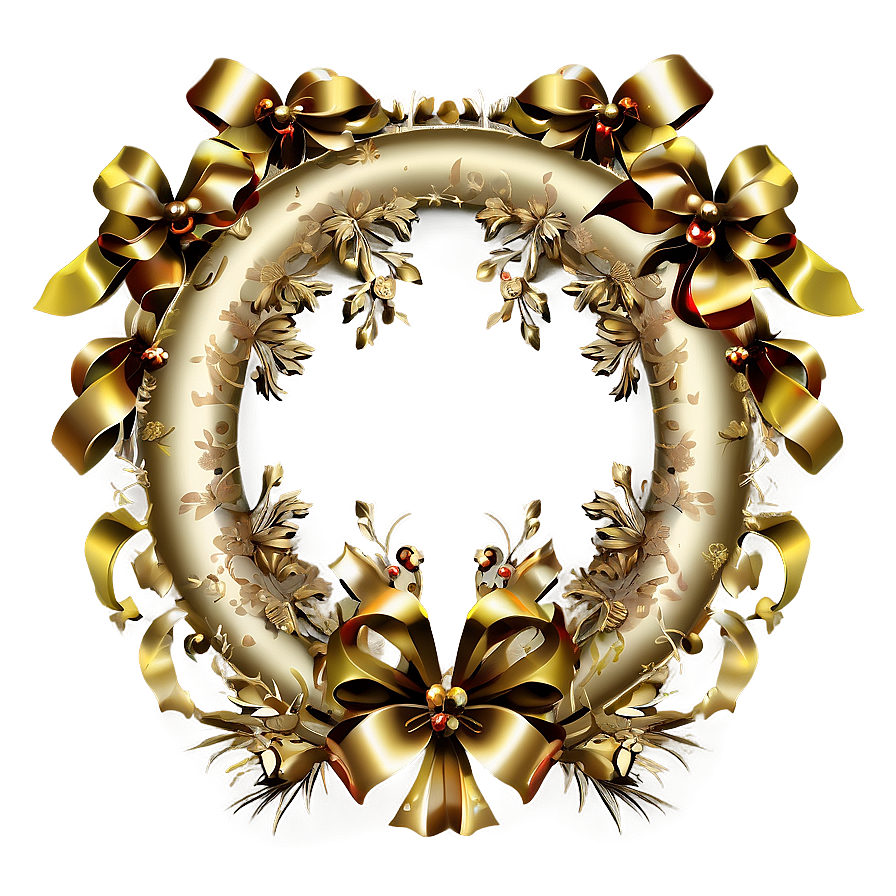 Festive Gold Accents Png 89 PNG Image