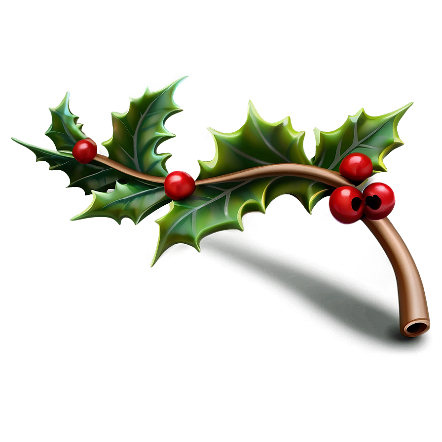 Festive Holly Png Ylp PNG Image