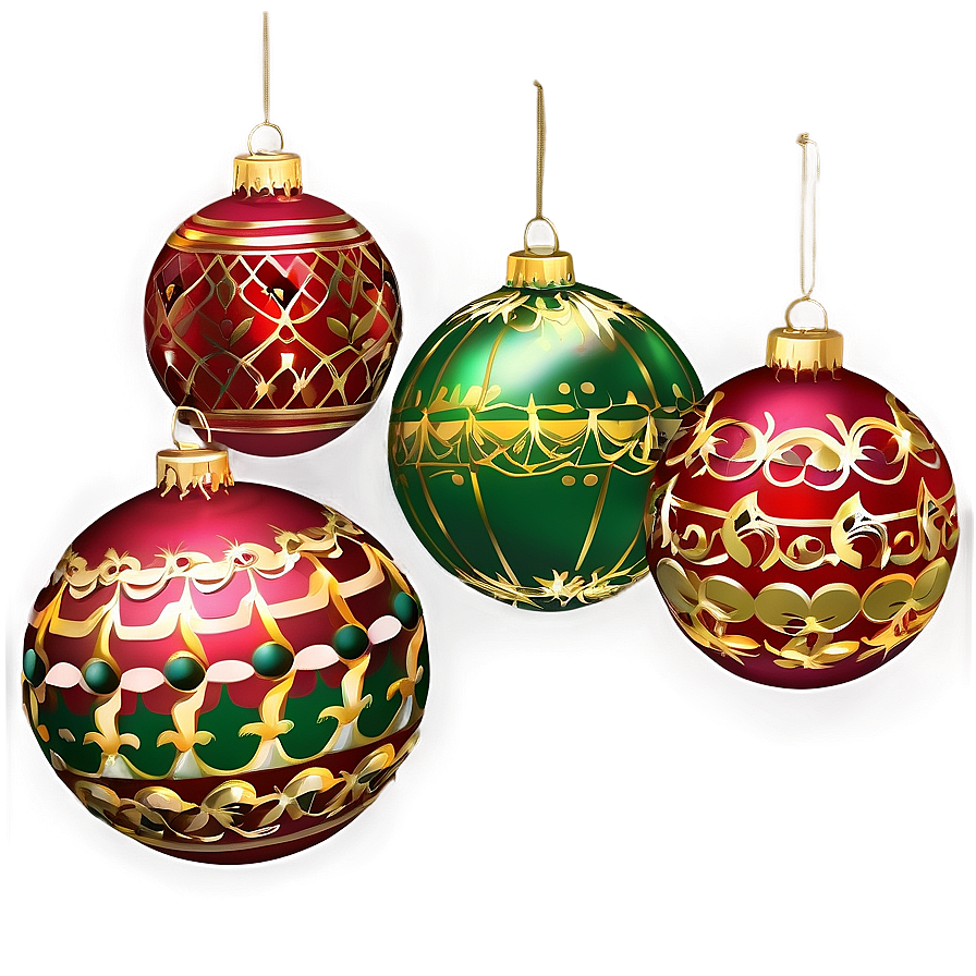 Festive Ornaments Png 85 PNG Image