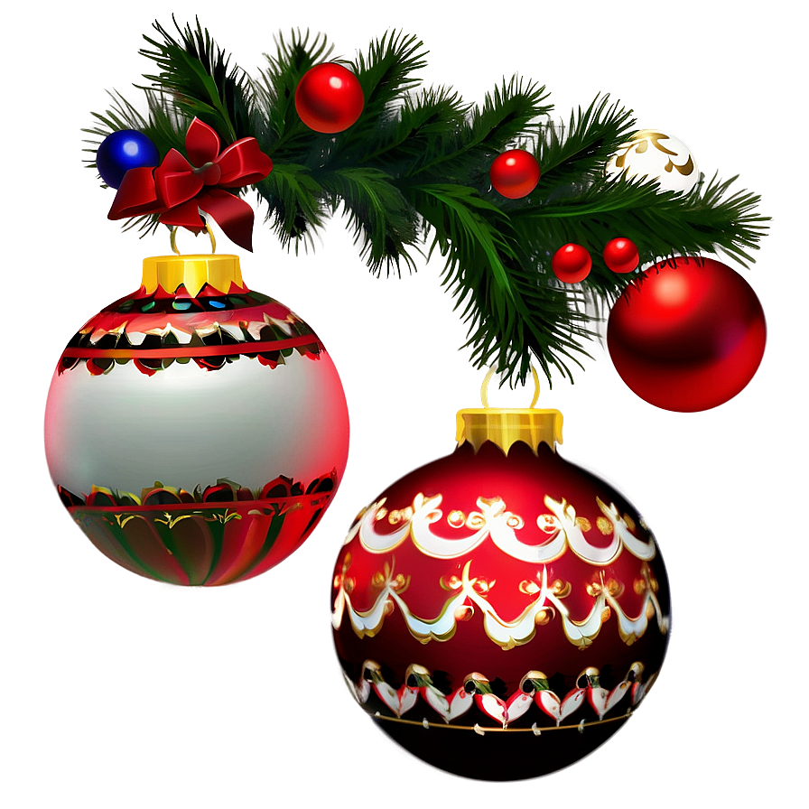 Festive Ornaments Png Ils66 PNG Image