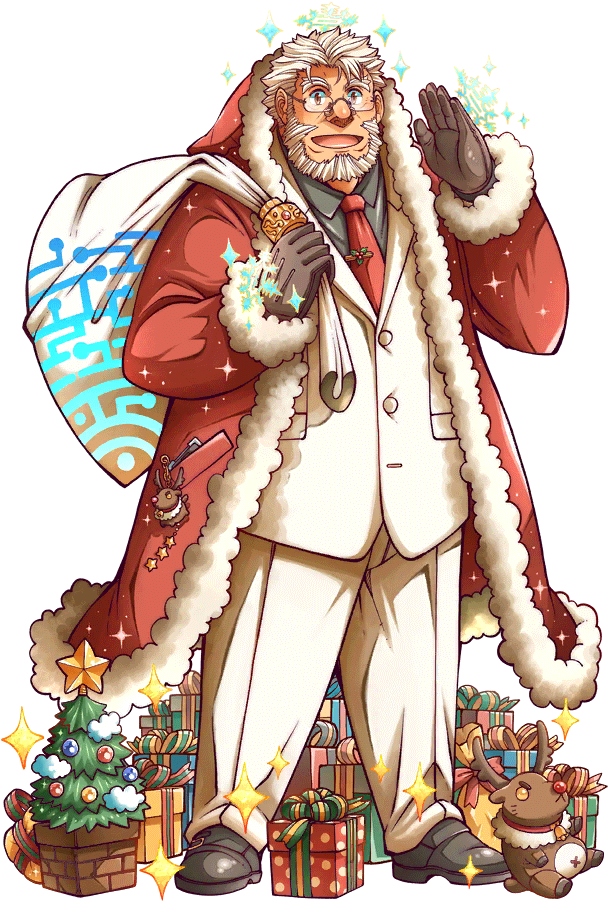 Festive Professor Character Illustration PNG Image