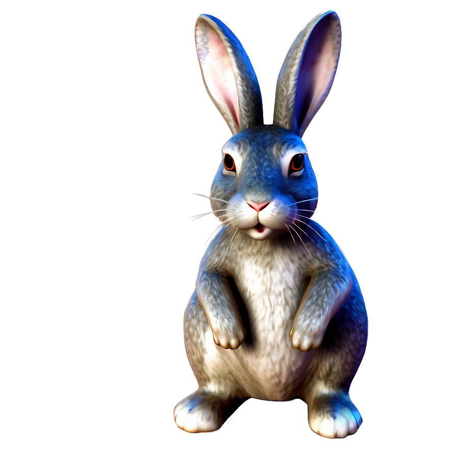 Festive Rabbit Png Tgx PNG Image